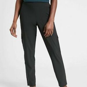WINTER BLOWOUT Athleta Chelsea Cargo LINED pant NWT black size 8